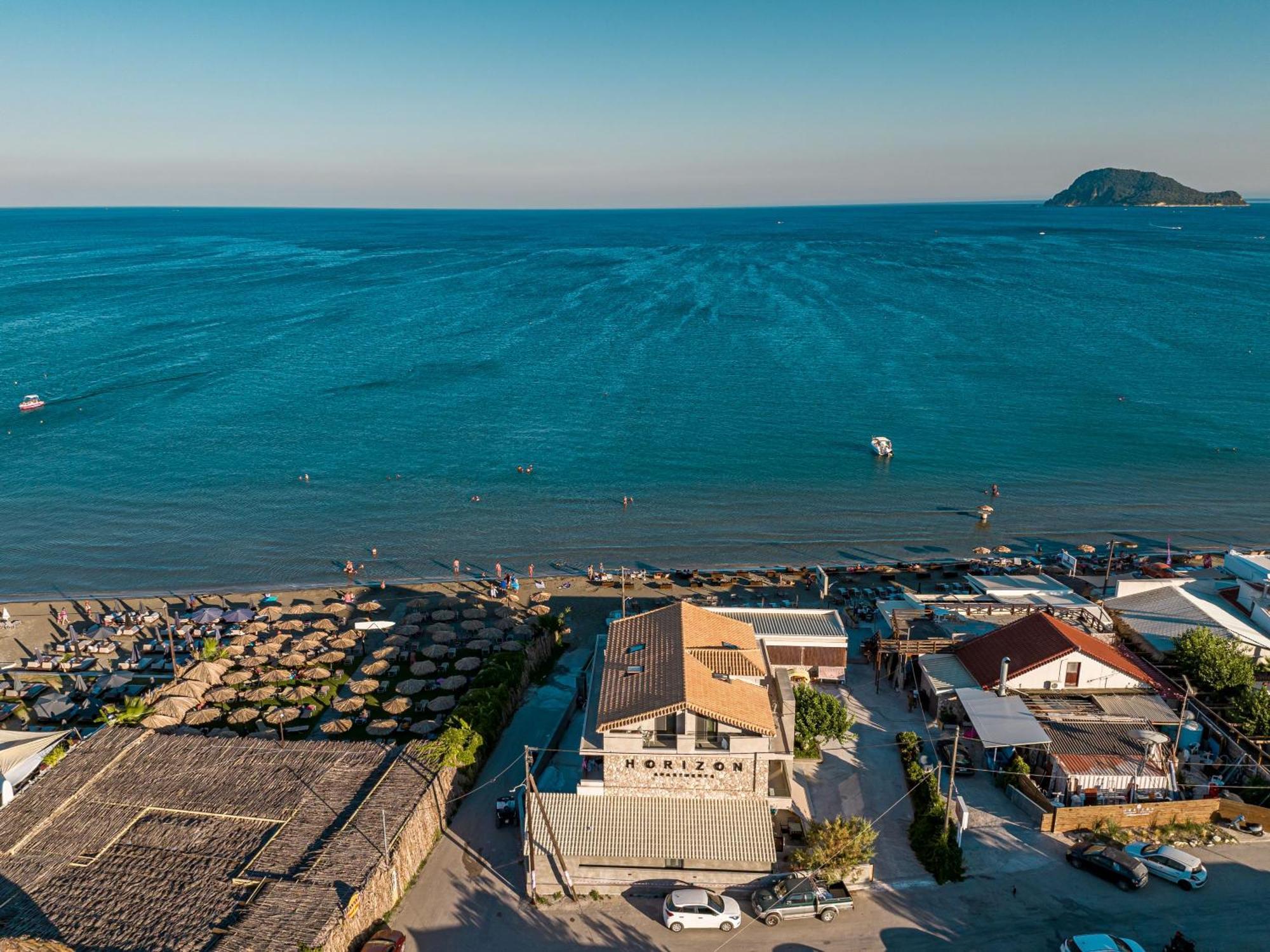 Horizon Apartments - Beachfront Luxury, By Zantewize Laganas Buitenkant foto