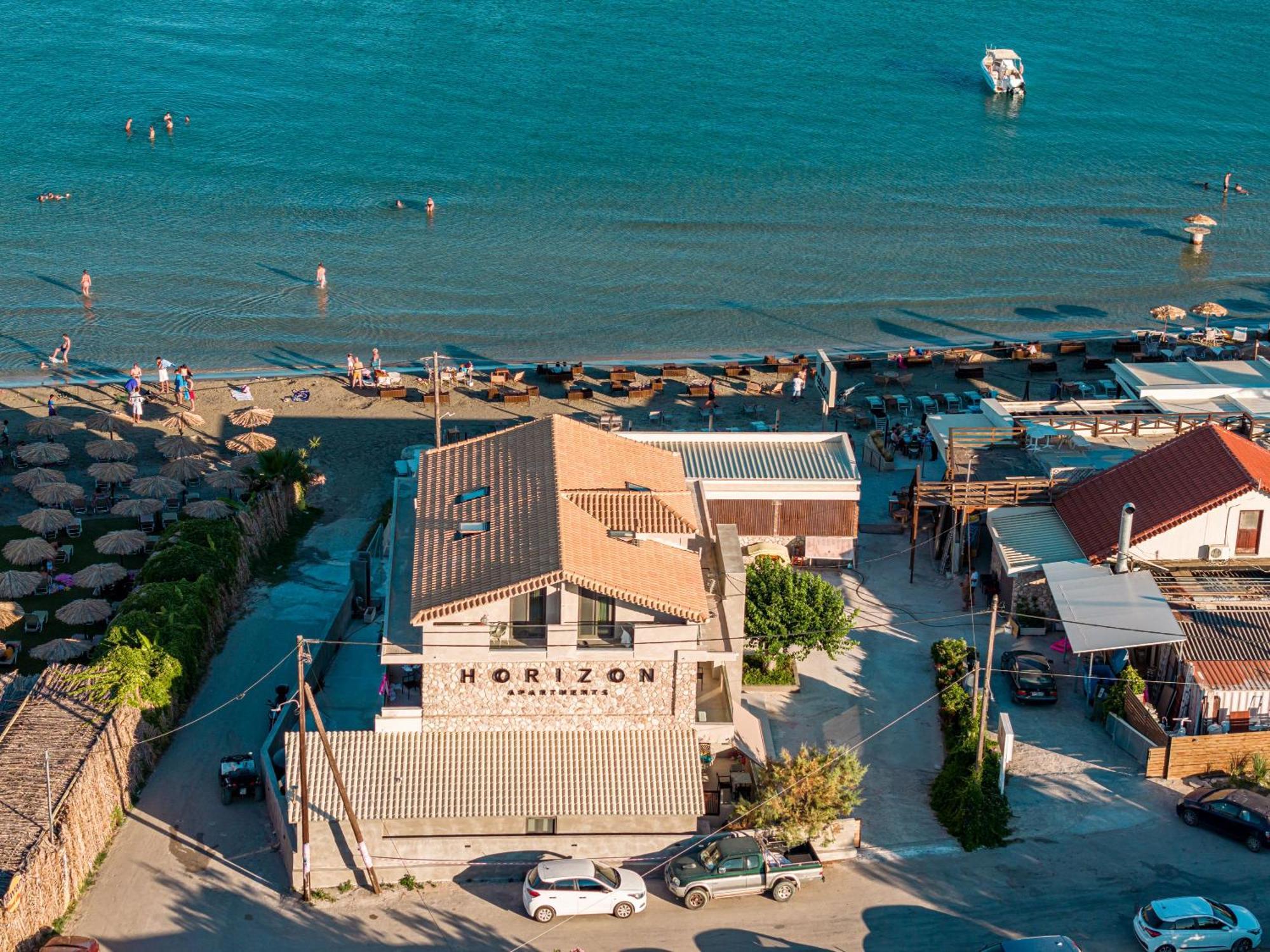 Horizon Apartments - Beachfront Luxury, By Zantewize Laganas Buitenkant foto